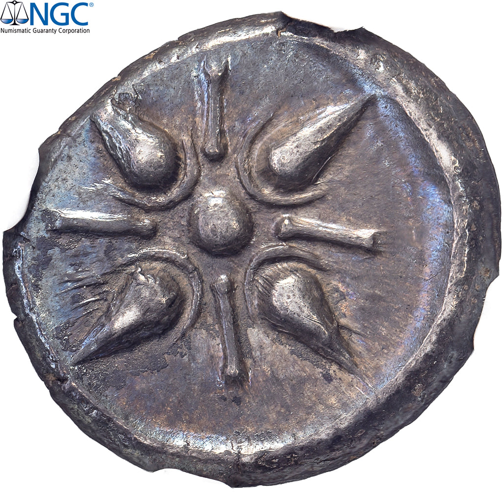 Münze, Satraps of Caria, Hekatomnos, Tetrobol, ca 392/1-377/6 BC, Mylasa, VZ