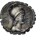 Aquillia, Denarius Serratus, 71 BC, Rome, Prata, EF(40-45), Crawford:401/1