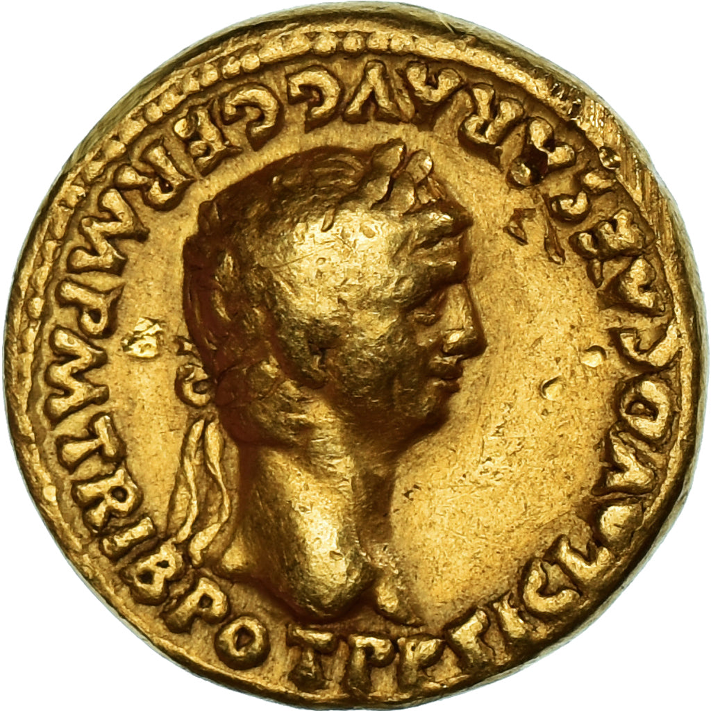 Claudius and Nero, Aureus, 50-54, Rome, Oro, MB, RIC:I-82