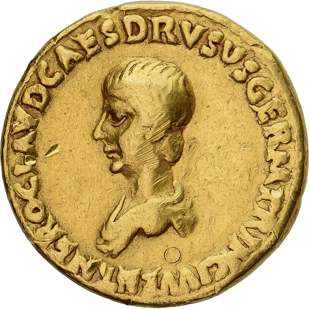 Claude et Néron, Aureus, 50-54, Rome, Or, TB, RIC:I-82