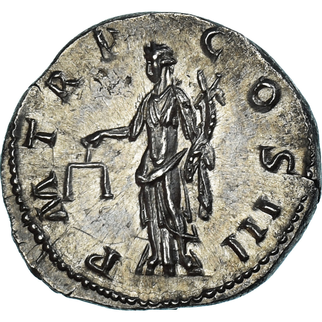 Coin, Hadrian, Denarius, 120-121, Rome, AU(55-58), Silver, RIC:II.3-385