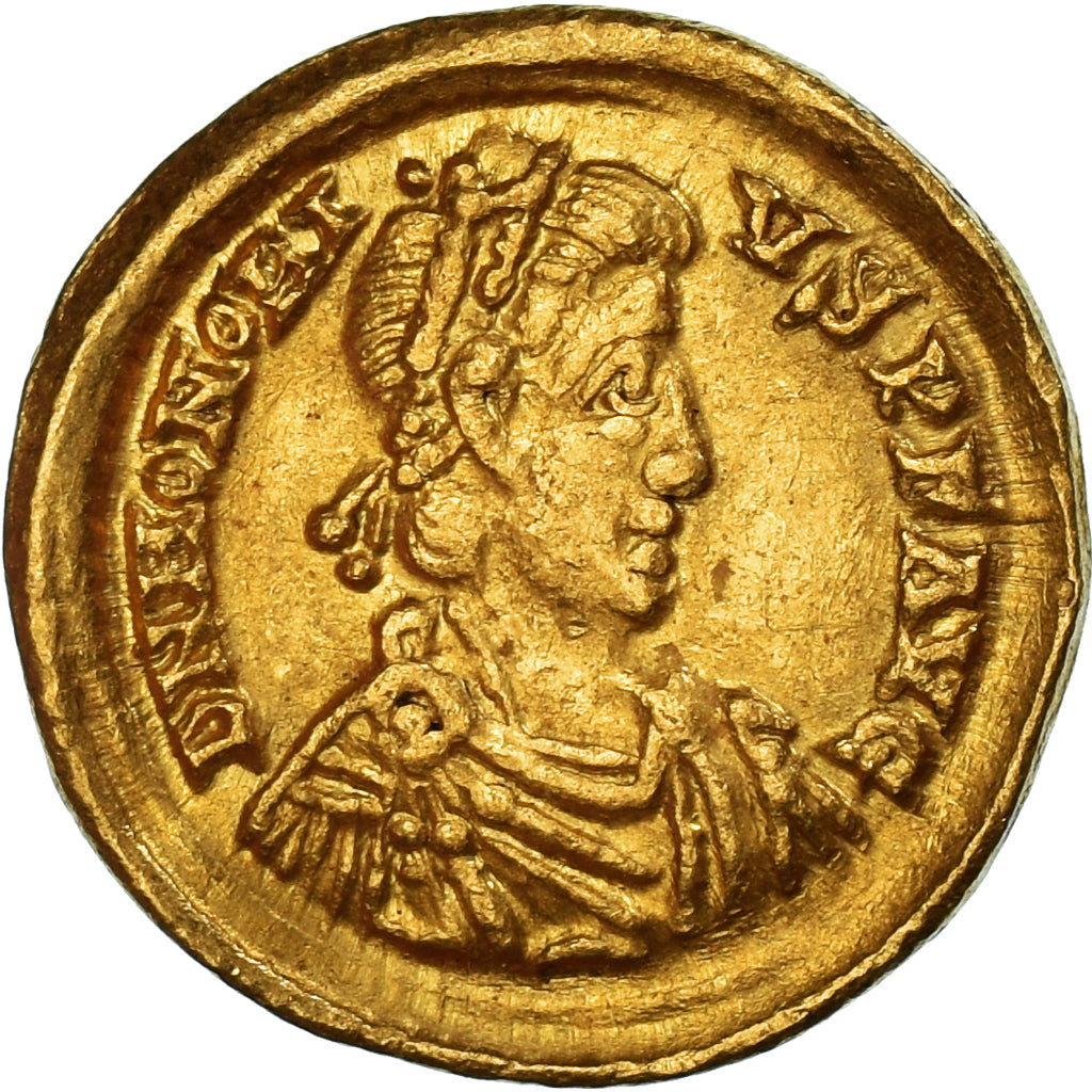 Honorius, Solidus, 402-406, Ravenna, Gold, EF(40-45), RIC:X-1287