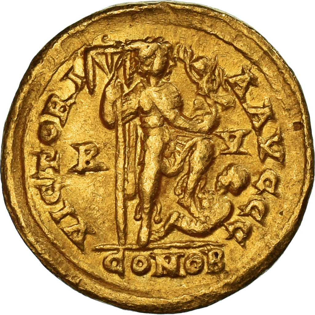 Honorius, Solidus, 402-406, Ravenna, Gold, EF(40-45), RIC:X-1287