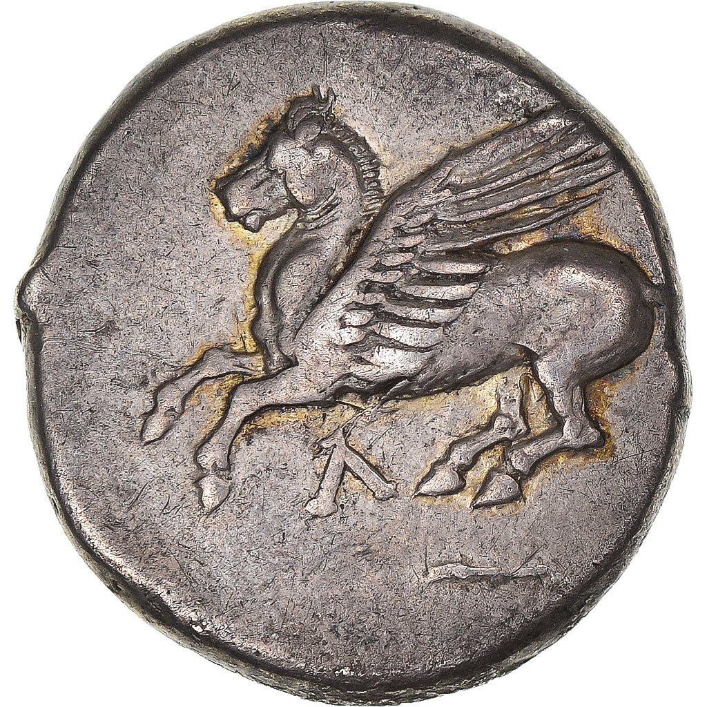 Akarnania, Stater, ca. 320-280 BC, Leukas, Silver, EF(40-45), HGC:4-825
