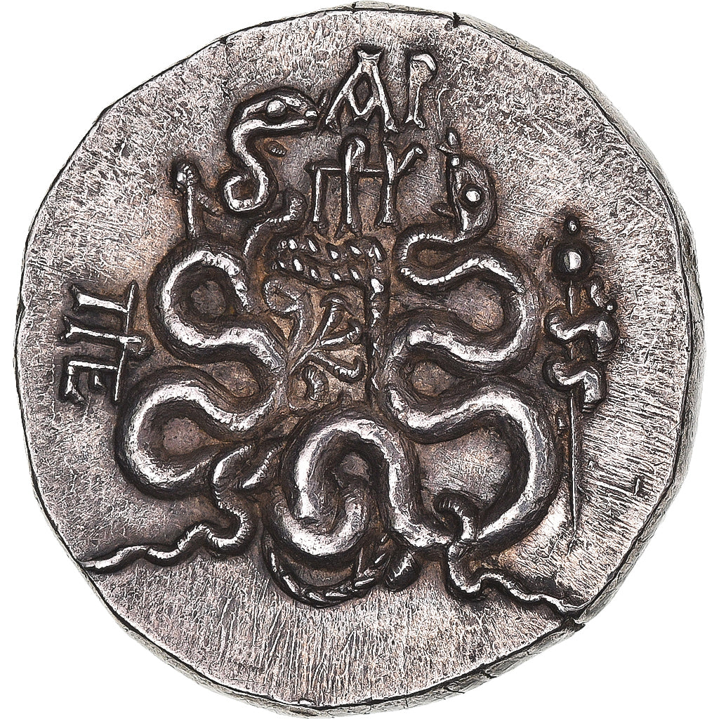 Mysië, Cistophorus, ca. 88-85 BC, Pergamon, Zilver, NGC, Ch AU 5/5-4/5