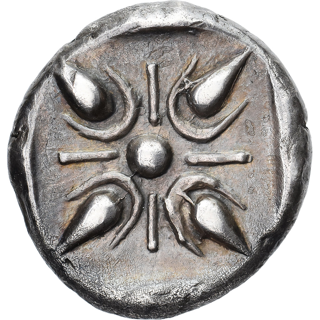 Moneda, Satraps of Caria, Hekatomnos, Tetrobol, ca. 392/1-377/6 BC, Hekatomnos