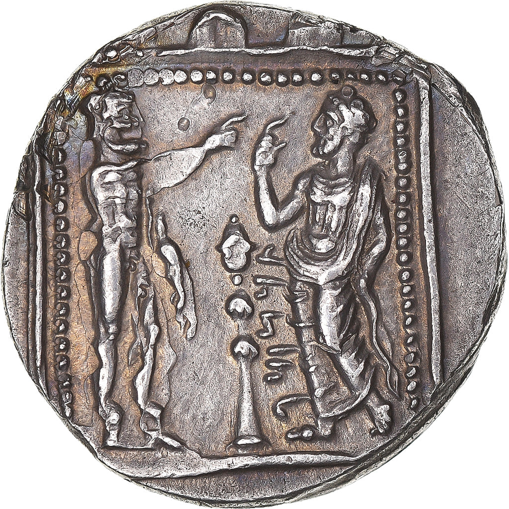 Coin, Cilicia, Satrap Datames, Stater, ca. 370 BC, Tarsos, AU(55-58), Silver