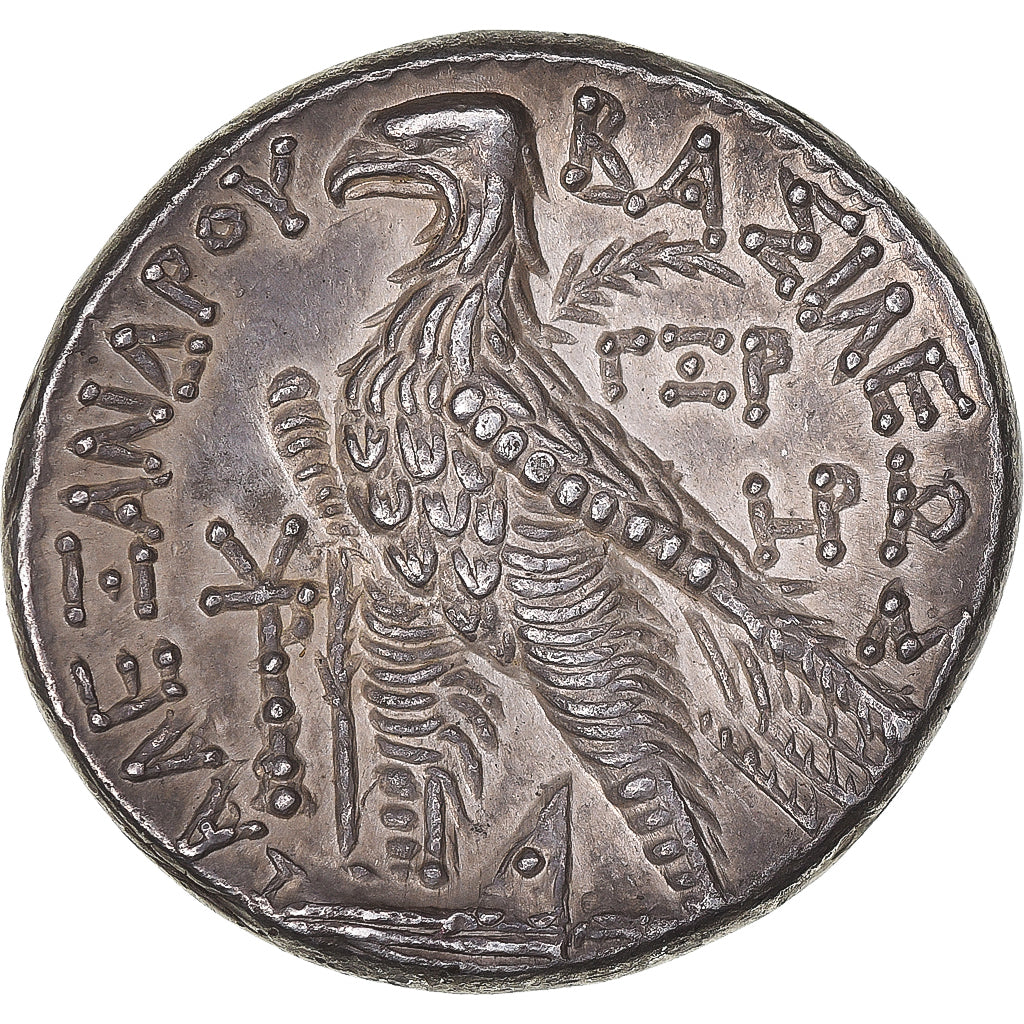 Seleukid Kingdom, Alexander I Balas, Tetradrachm, 150-149 BC, Tyre, Silver, NGC