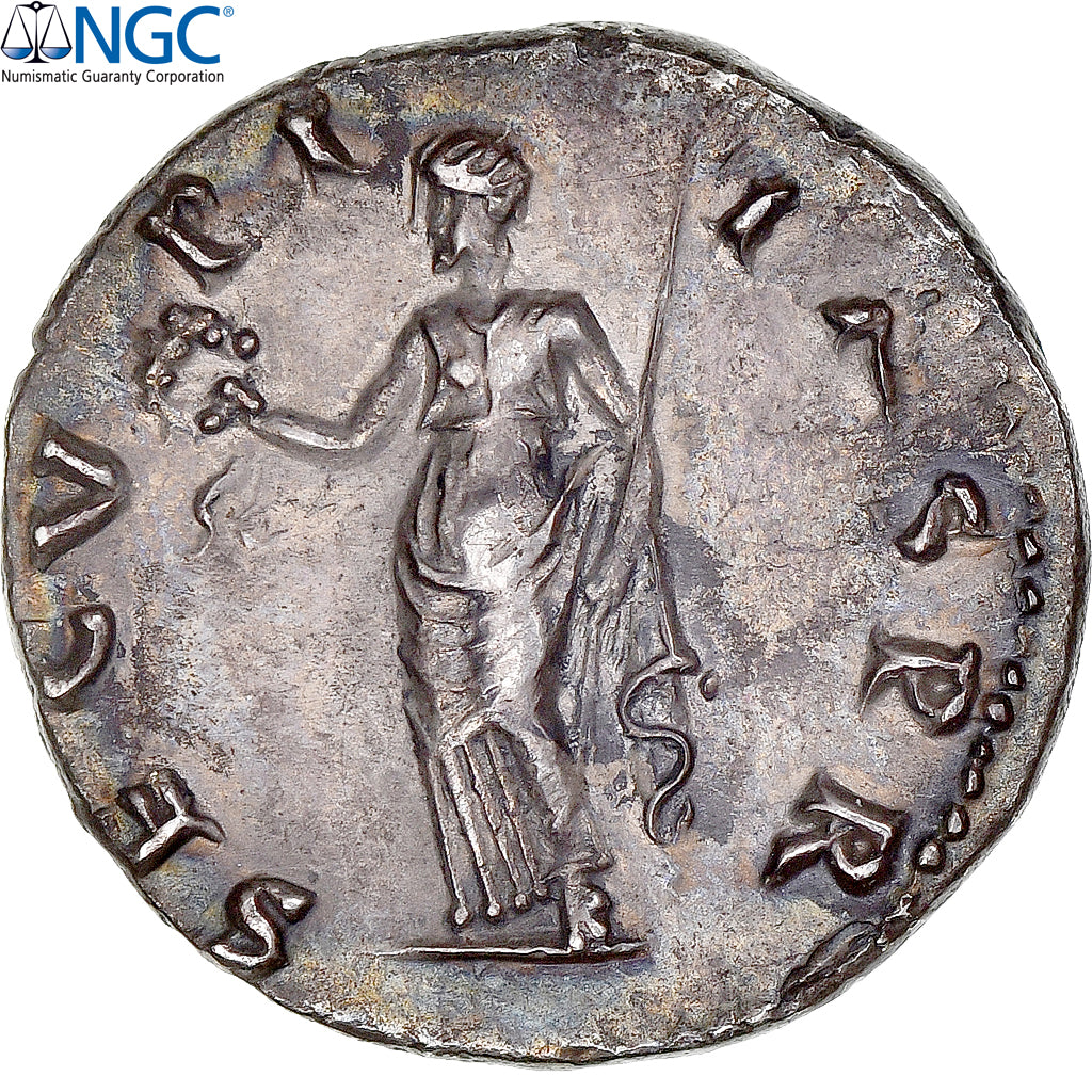 Otho, Denarius, 69, Rome, Argento, NGC, AU 5/5 3/5, RIC:8