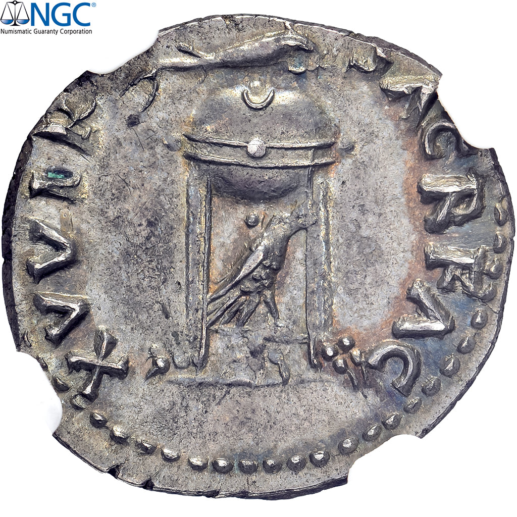 Vitellius, Denarius, 69, Rome, Silber, NGC, Ch AU 5/5 4/5, RIC:109