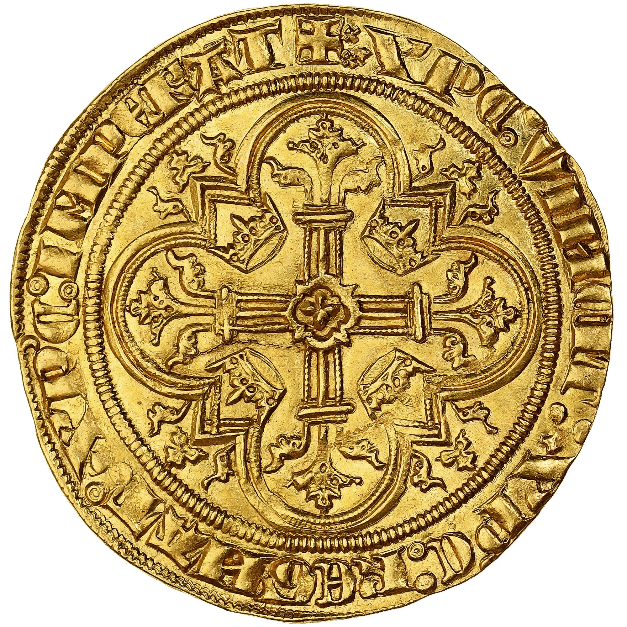 Francia, Philippe VI, Double d'or, 1328-1350, Oro, NGC, MS62, Duplessy:253