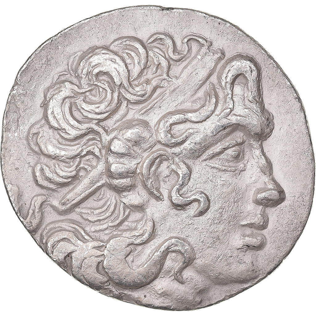 Coin, Thrace, Lysimachos, Tetradrachm, 305-281 BC, Byzantium, AU(50-53), Silver