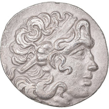 Coin, Thrace, Lysimachos, Tetradrachm, 305-281 BC, Byzantium, AU(50-53), Silver