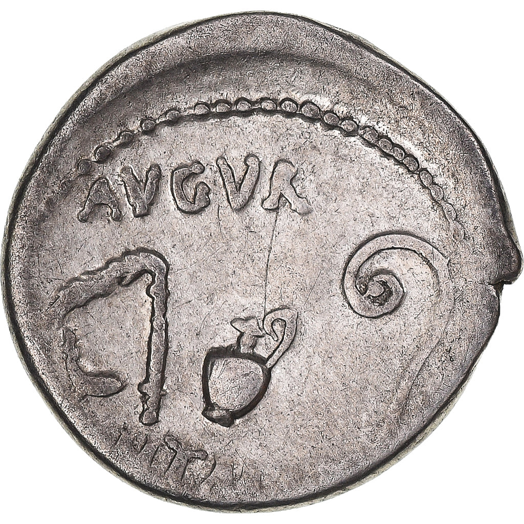 Julius Caesar, Denarius, 46 BC, North Africa, Srebro, VF(20-25), Crawford:467/1