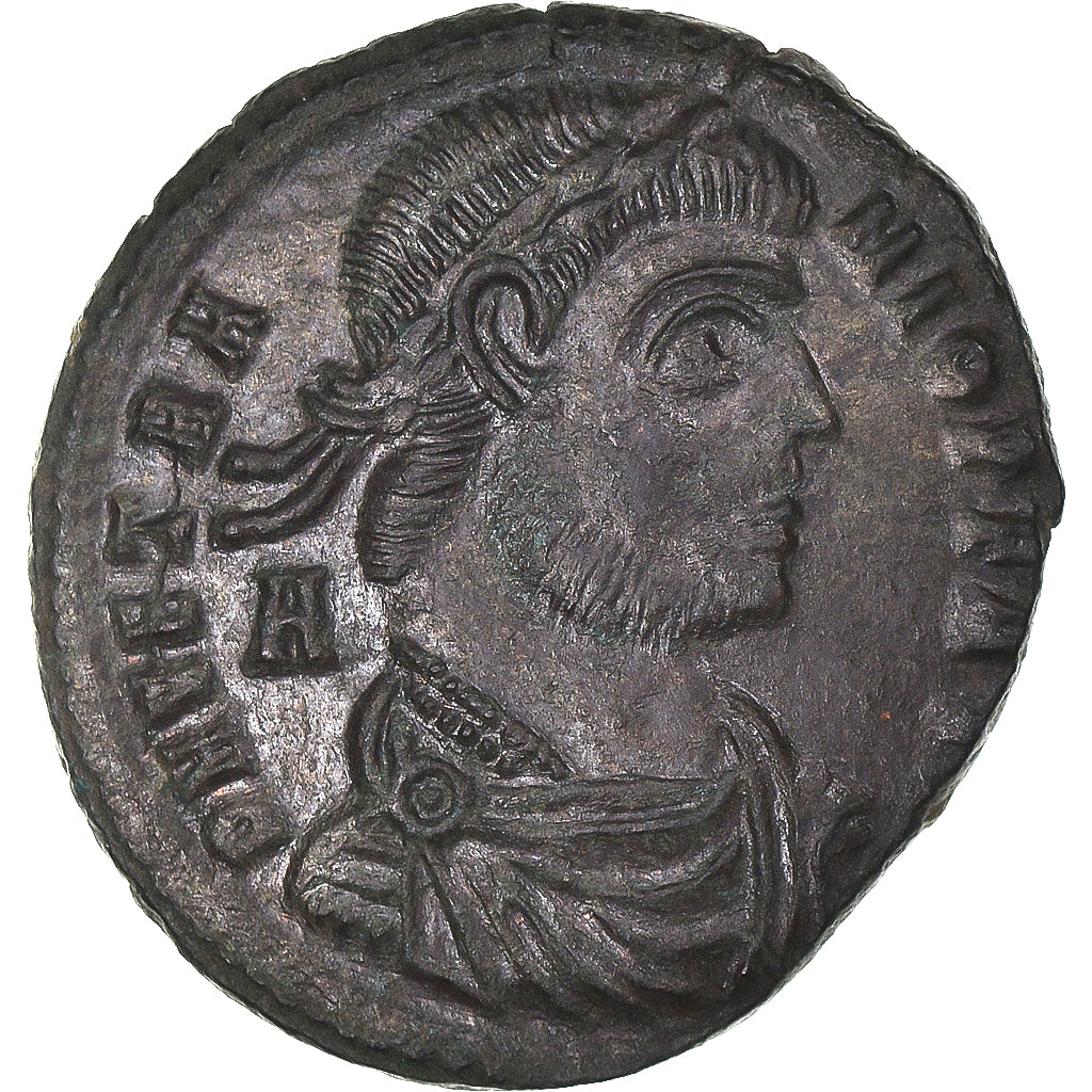 Moneta, Vetranio, Æ, 350, Siscia, AU(55-58), Brązowy, RIC:281