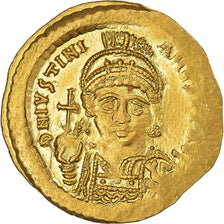 Justinian I, Solidus, 527-565, Constantinople, Oro, BB+, Sear:139