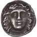 Moneta, Caria, Drachm, 327-304 BC, Rhodes, BB, Argento, Sear:5042 var.