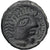 Meldi, Suessiones, Potin au loup mangeur et à la rouelle, 1st century BC