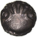 Coin, Remi, 1/4 statère aux segments, 60-50 BC, Reims, AU(50-53), Electrum