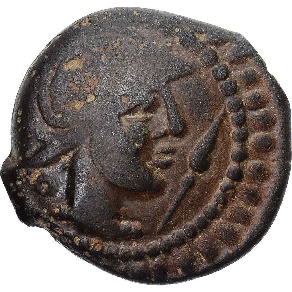 Coin, Aedui, Bronze au taureau, 80-50 BC, Autun, VF(30-35), Bronze