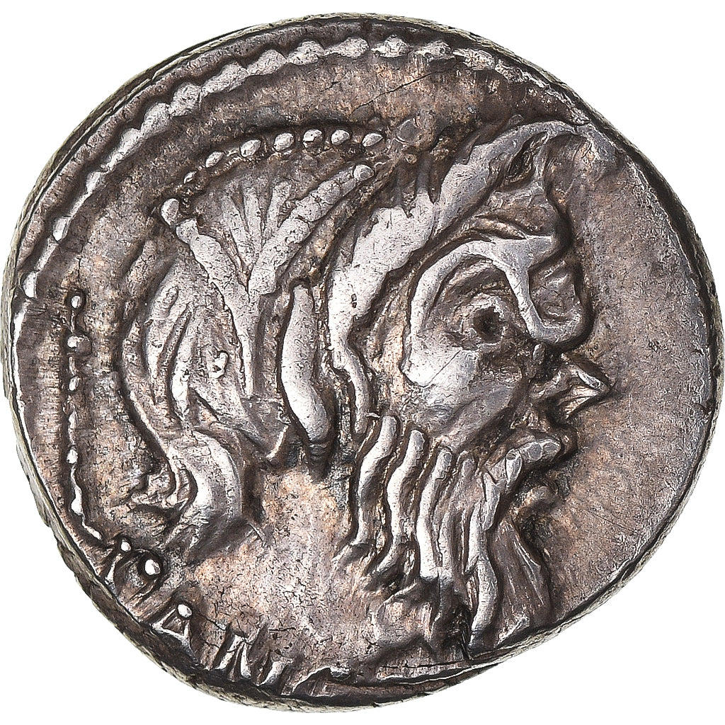 Vibia, Denarius, 48 BC, Rome, Prata, AU(50-53), Crawford:449/1