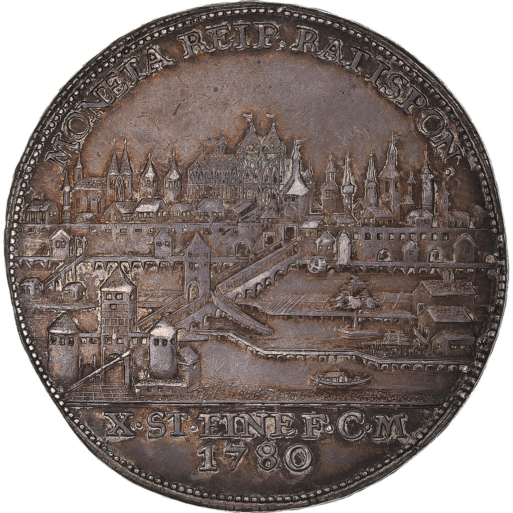 Stati tedeschi, Joseph II, Thaler, 1780, Regensburg, Argento, SPL-, KM:436