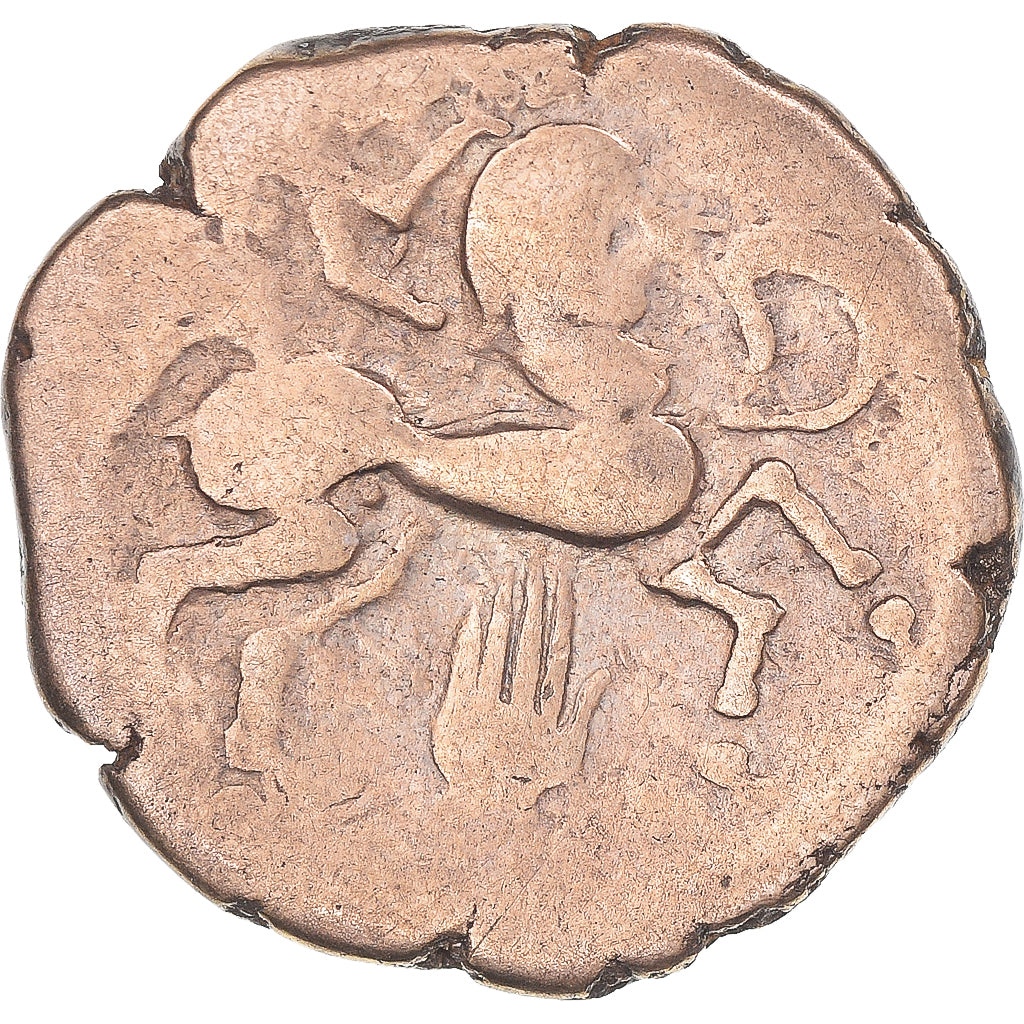 Monnaie, Pictons, Statère à la main, 80-50 BC, Poitiers, TB, Electrum