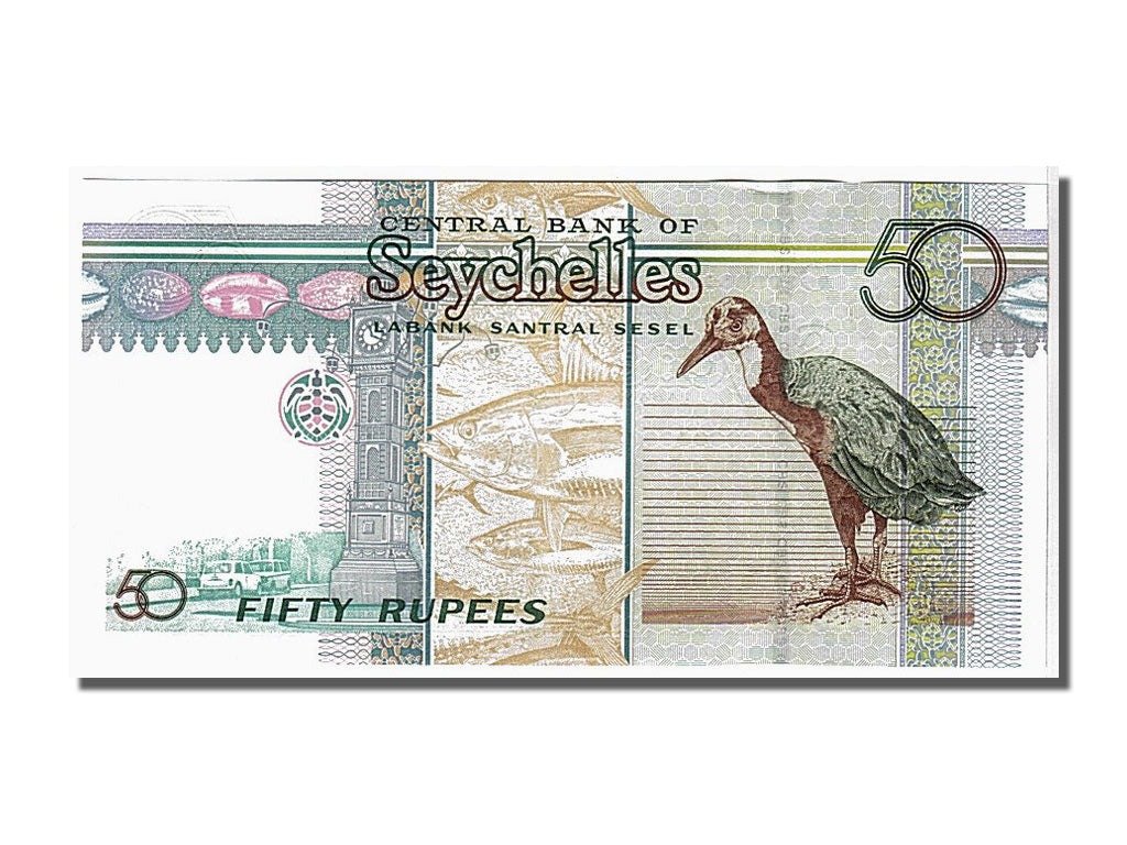 Banconote, Seychelles, 50 Rupees, 2005, FDS