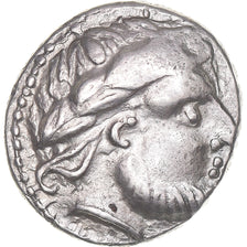 Coin, Danubian Celts, Tetradrachm, 2nd century BC, AU(50-53), Silver