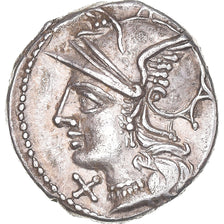 Baebia, Denarius, 137 BC, Rome, Silver, AU(55-58), Crawford:236/1a