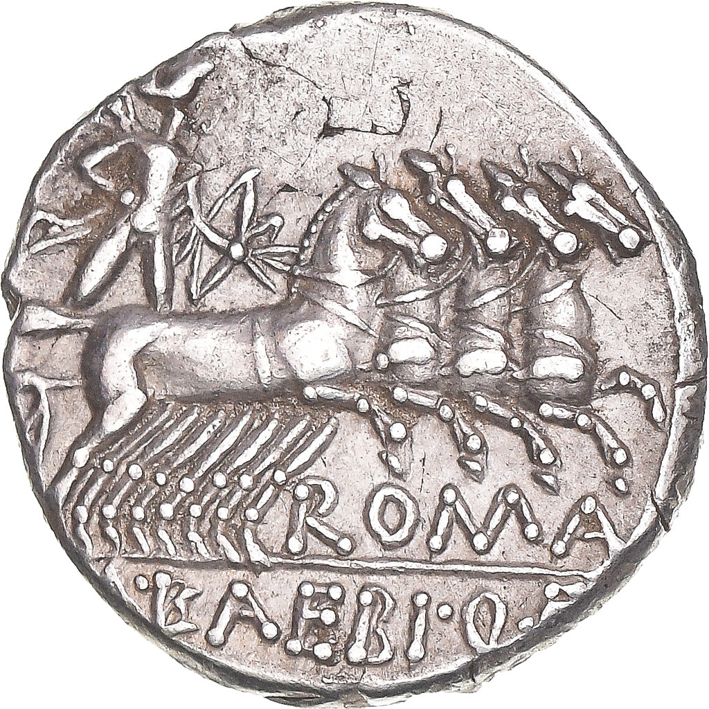 Baebia, Denarius, 137 BC, Rome, Prata, AU(55-58), Crawford:236/1a