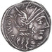 Fannia, Denarius, 123 BC, Rome, Silver, AU(50-53), Crawford:275/1