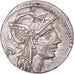 Junia, Denarius, 91 BC, Rome, Silver, AU(55-58), Crawford:337/3