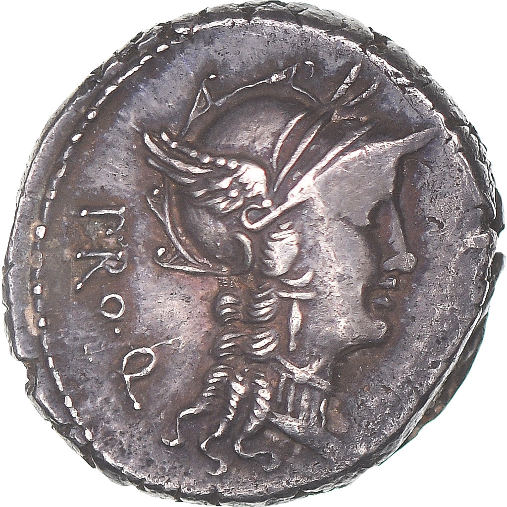 Manlia, Denier, 82 BC, atelier militaire, Argent, TTB+, Crawford:367/3