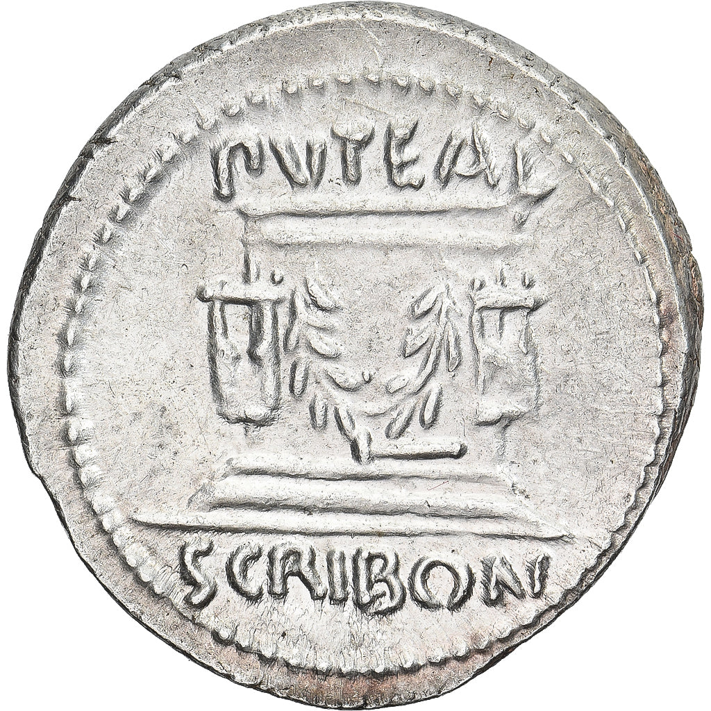 Scribonia, Denarius, 62 BC, Rome, Silver, MS(60-62), Crawford:416/1