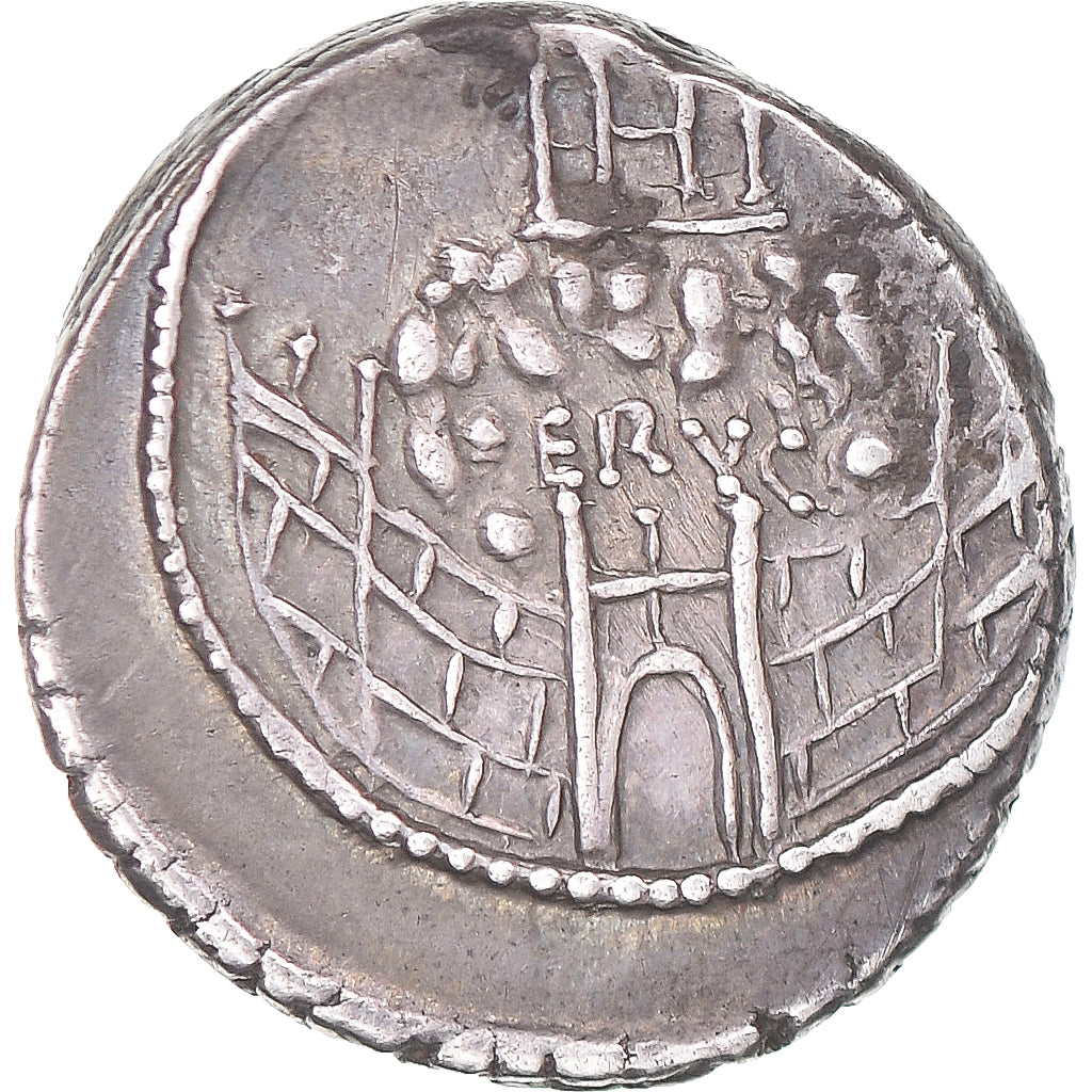 Considia, Denarius, 57 BC, Rome, Silver, EF(40-45), Crawford:424/1