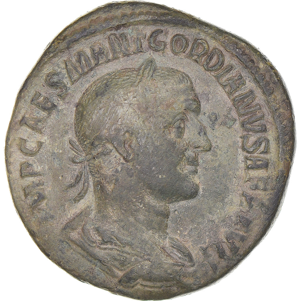 Münze, Gordian I, Sesterz, 238, Rome, S+, Bronze, Cohen:11, RIC:11