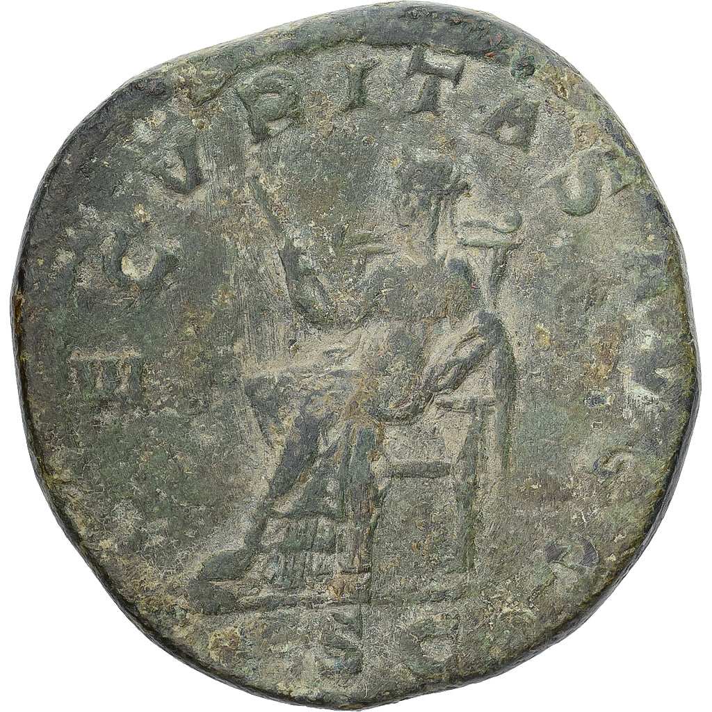 Coin, Gordian I, Sestertius, 238, Rome, VF(30-35), Bronze, Cohen:11, RIC:11