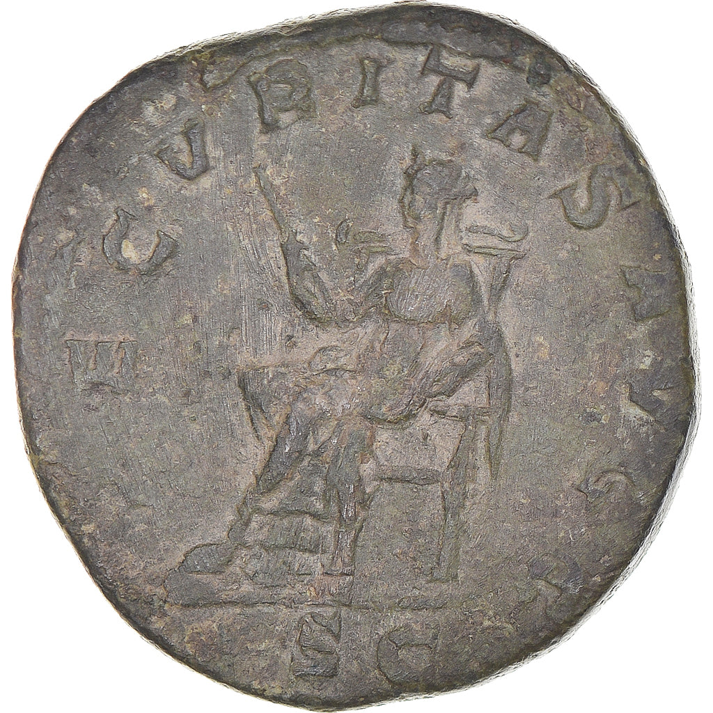 Münze, Gordian I, Sesterz, 238, Rome, S+, Bronze, Cohen:11, RIC:11