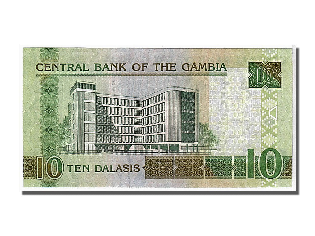 Banknote, Gambia, 10 Dalasis, 2006, UNC(65-70)