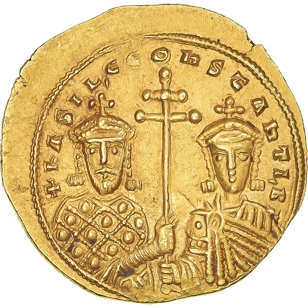 Basile II et Constantin VIII, Histamenon Nomisma, 976-1025, Constantinople, Or