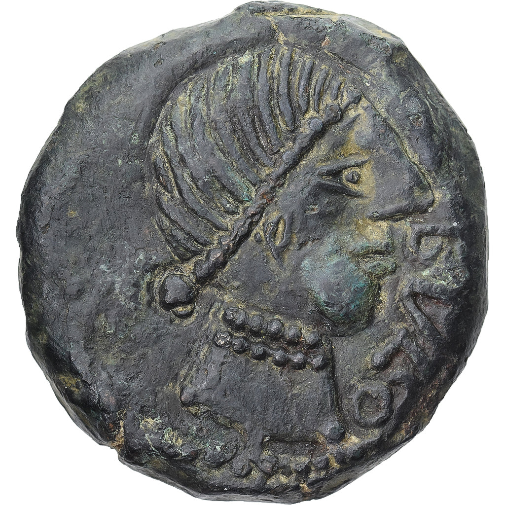 Coin, Spain, Æ, 2nd century BC, Obulco, AU(50-53), Bronze