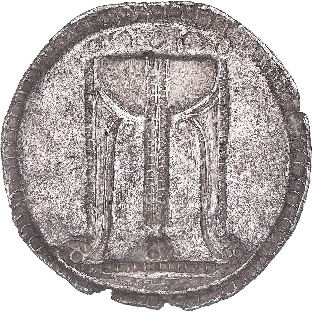 Bruttium, Nomos, ca. 530-500 BC, Kroton, Silver, EF(40-45), HGC:1-1444, HN