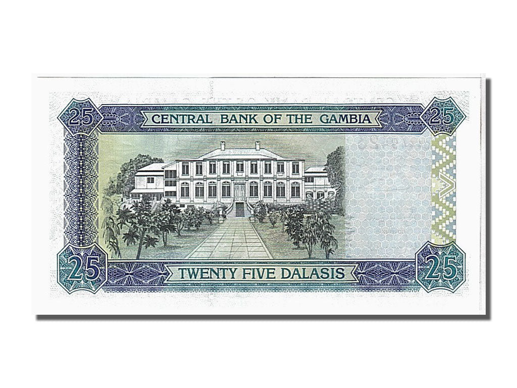Banknote, Gambia, 25 Dalasis, 2001, UNC(65-70)