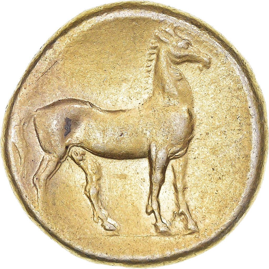 Zeugitana, Stater, ca. 290-270 BC, Carthage, Elektrum, EF(40-45)