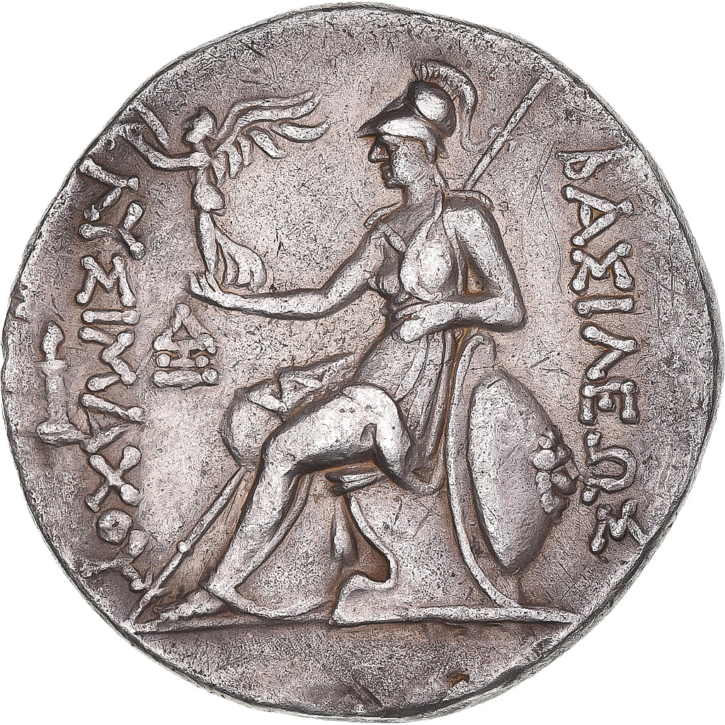 Moneda, Thrace, Lysimachos, Tetradrachm, ca. 297/6-286, Lampsakos, MBC+, Plata