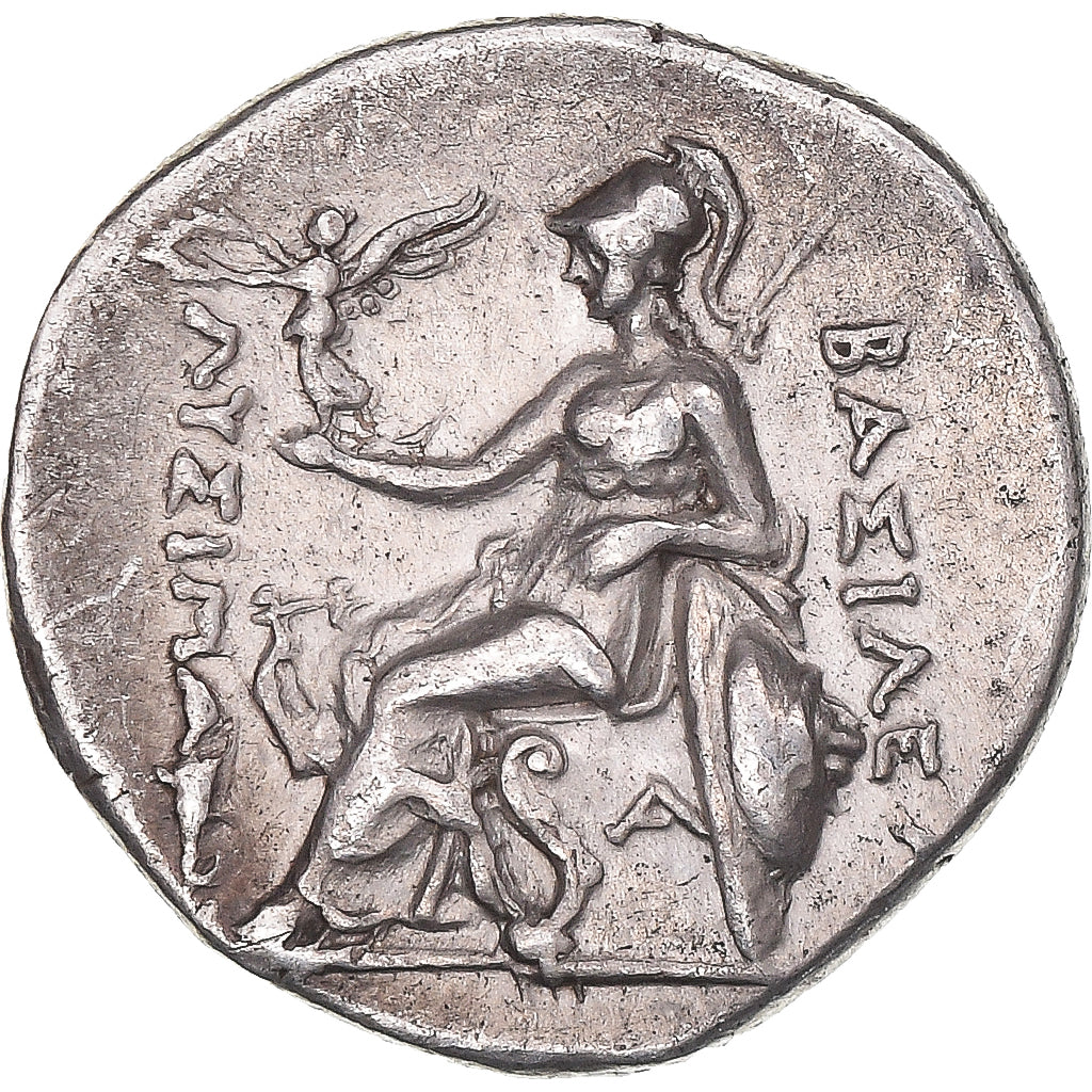 Thrace, Lysimachos, Drachm, ca. 294-287, Ephesos, Silver, AU(50-53)