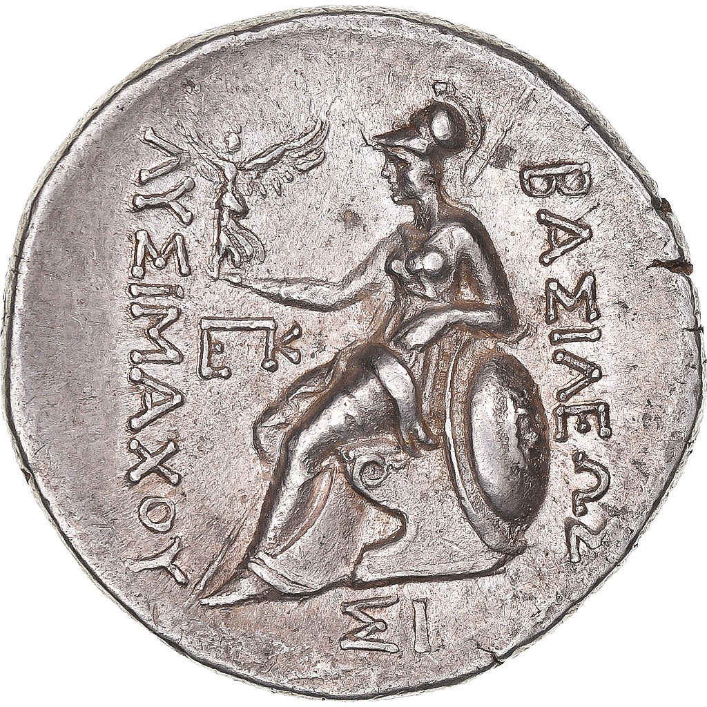 Thrace, Lysimachos, Tetradrachm, 305-281 BC, Silandos?, Silver, AU(50-53)