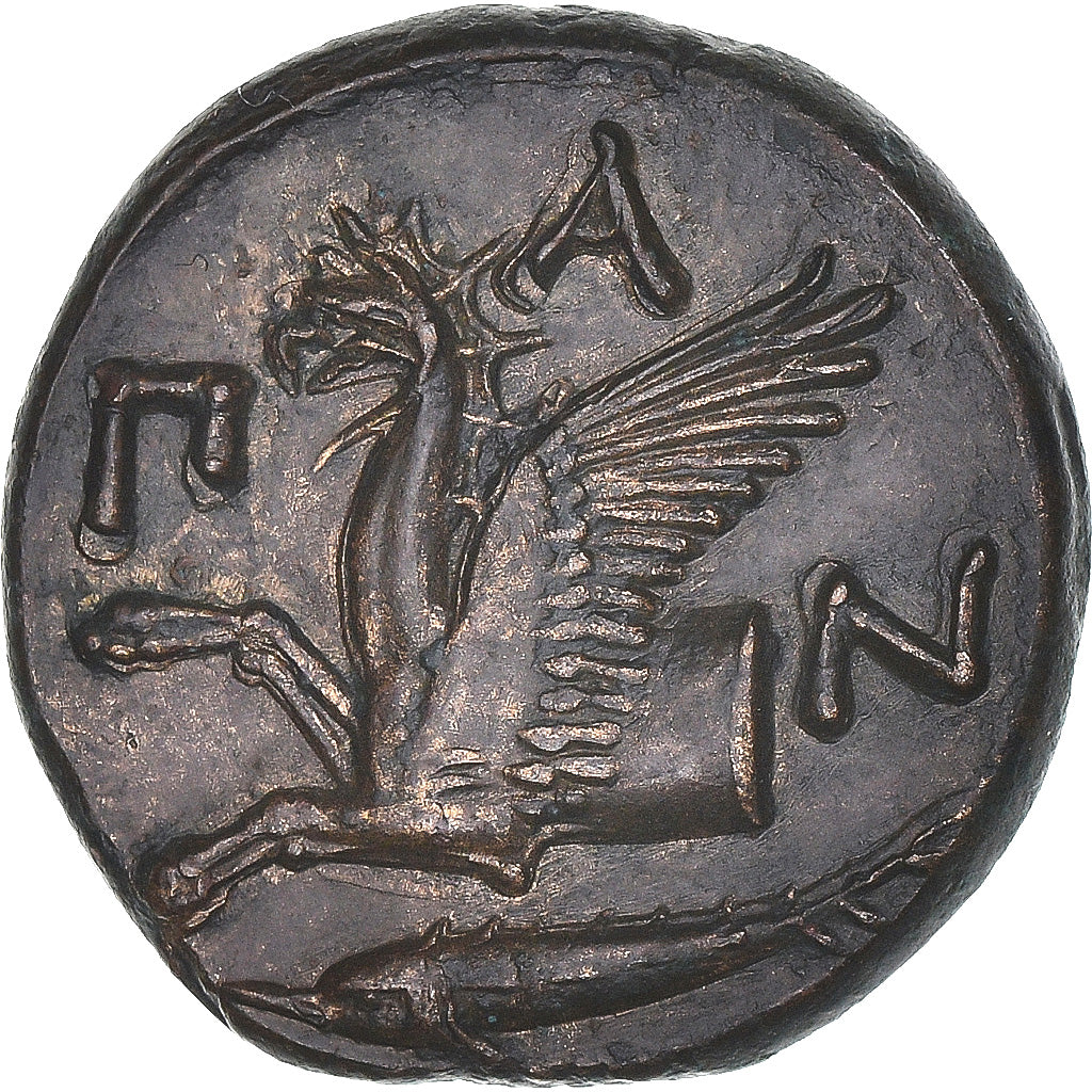 Münze, Cimmerian Bosporos, Æ, ca. 310-304/3 BC, Pantikapaion, SS+, Bronze