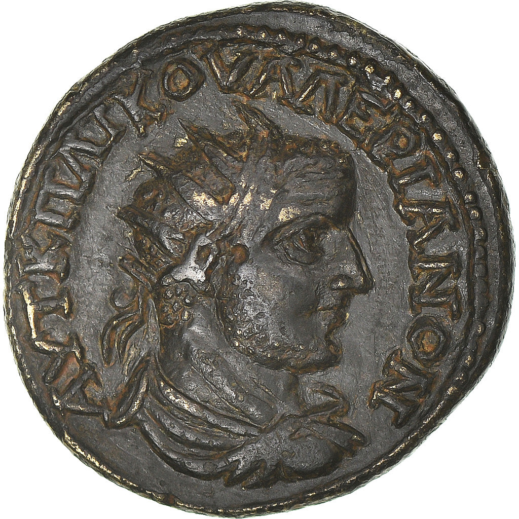 Coin, Phrygia, Valerian I, Æ, 253-260, Cotiaeum, AU(50-53), Bronze